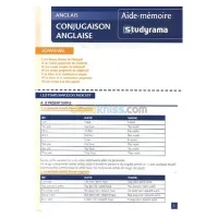 Conjugaison anglaise
