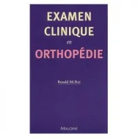 Examen cliniques en orthopédie