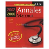 alger-draria-algerie-livres-magazines-annales-maloine-internat-ecn-2002-2008