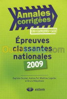 alger-draria-algerie-livres-magazines-epreuves-classantes-nationales-2009-annales-corrigées