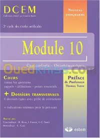 Module 10 : Cancérologie - Oncohématologie