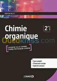 Chimie organique 2e édition