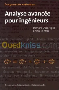 Analyse avancée pour ingénieurs
