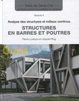 alger-draria-algerie-livres-magazines-structures-en-barres-et-poutres-traité-de-génie-civil-volume-4