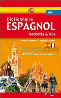 Mini Dictionnaire Hachette Vox Espagnol bilingue