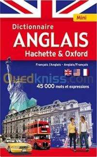 Mini-dictionnaire anglais hachette oxford FR-ANG /ANG-FR guide de conversation inclus