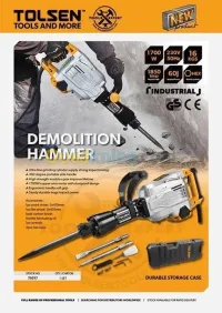 Marteau démolition 1700w