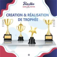 creation et réalisation de trophée