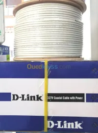 Cable  Coaxial RG59 + Alim  Caméra 