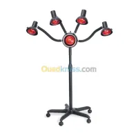 Lampe  infrarouge sur pied à 5 têtes