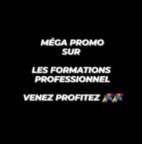 MÉGA PROMO SUR NOS FORMATIONS 