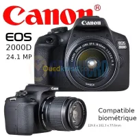 APPAREIL PHOTO CANON EOS 2000D