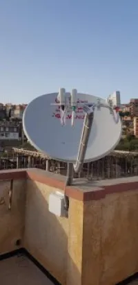 Installation parabole