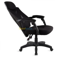 Spirit of Gamer Hellcat Siège en tissu pour gamer Dossier réglable à 135° Accoudoirs fixes 120 Kg