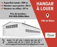 Location Hangar Bejaia Bejaia