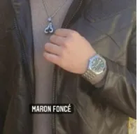 Vestes Semi cuire maron foncé 