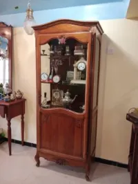 Vitrine Bonnetière Argentier Louis XV