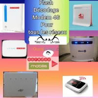 Flash modem 4G tout les Réseaux 