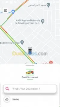 App Réservation Taxi comme UBER,yassir