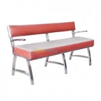 Banc 3 Places avec accoudoir en INOX 