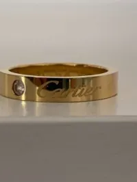 Bague Cartier original or 