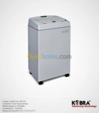 DESTRUCTEUR DE DOCUMENTS COUPE CROISÉE