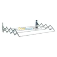 LEIFHEIT Portemanteau Mural En Métal Classic 28 Extendable - 81060 - Blanc