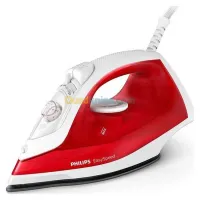 PHILIPS Fer À Repasser Vapeur, 2000W, 220 Ml-Gc1742/40- Blanc Et Rouge