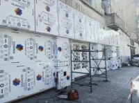 Réalisation des façade en ALUCO Bond &