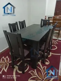 Table hêtre avec 6 chaises