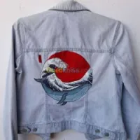Denim jacket customisé