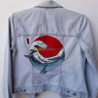 مستغانم-الجزائر-آخر-denim-jacket-customisé