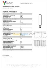 Lampes sodium haute pression