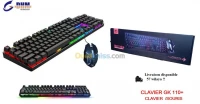CLAVIER SOURIS GAMING GK 110+ 