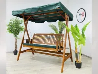 Balancelle jardin + toit pare-soleil