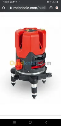 Niveau laser 5 lignes crown