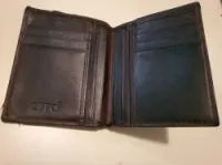 Portefeuille  Zippo en cuir maron  