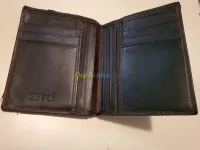 Portefeuille  Zippo en cuir maron  