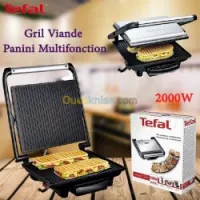 Panineuse, Grill Viande Panini Multifonction 2000W - Tefal