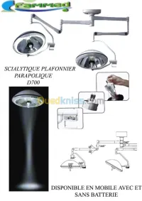 SCIALYTIQUE PLAFONIER HALOGENE 