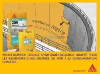 Étancheité pour bâche d’eau 