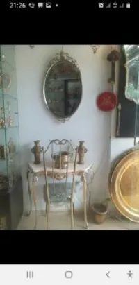 Console en cuivre 
