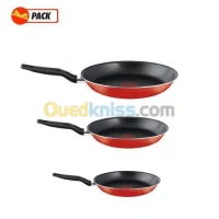 Tefal Set De 3 Poêles