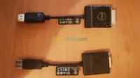 Adaptateur Display Port (DP) = VGA/DVI