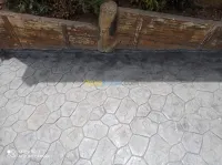 Béton imprimé 