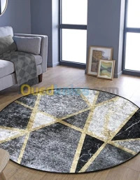 Tapis Salon Rond 5-02-20