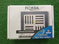 siphon de douche FLORIDA inox 