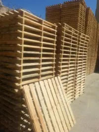 Fabrication de palettes en bois