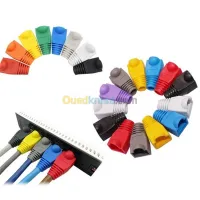 BOUCHON CONNECTEUR RJ45 EN COULEUR