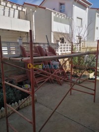 الجزائر-بئر-خادم-مواد-البناء-échafaudage